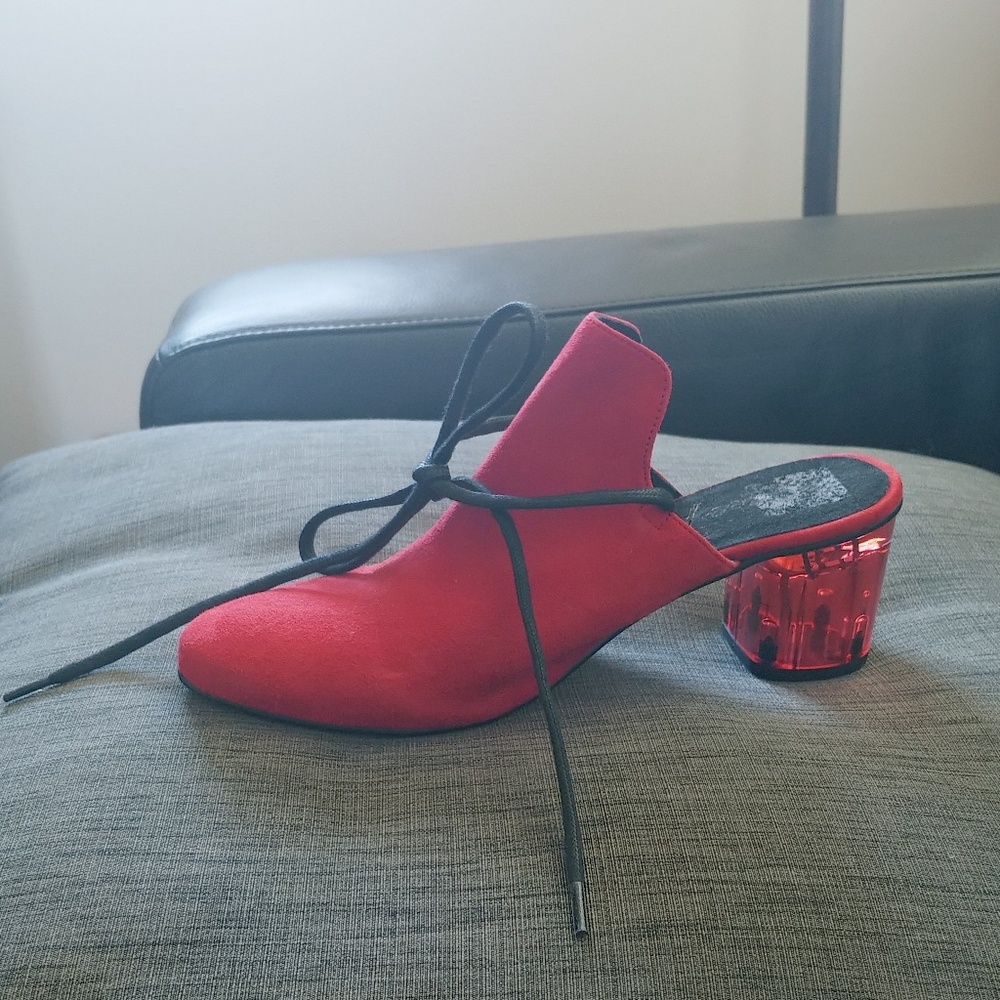 🆕 Free people suede low heel sandal